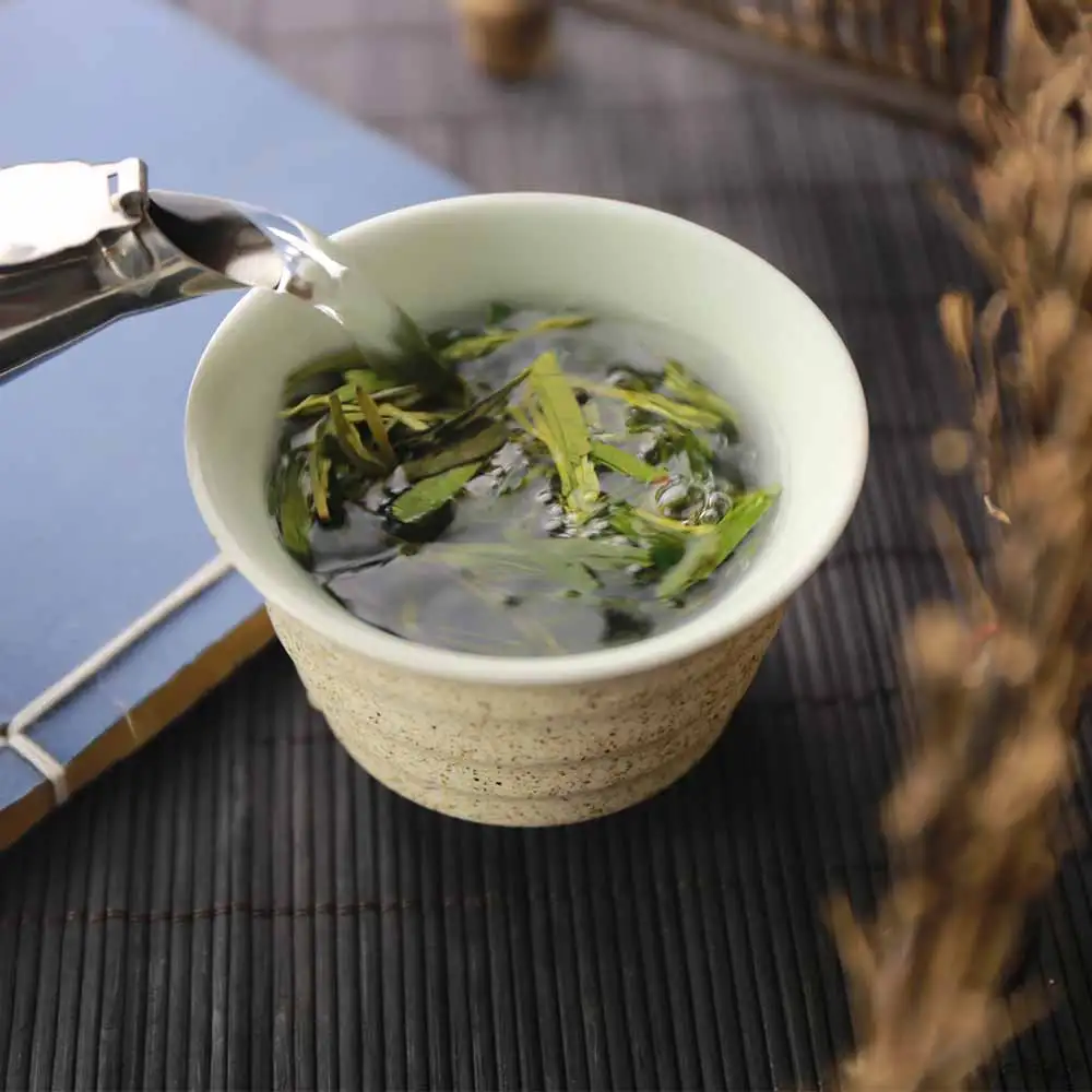 Dragon Well Green Chinese Tea 2021 Dragonwell Organic 250g | Дом и сад