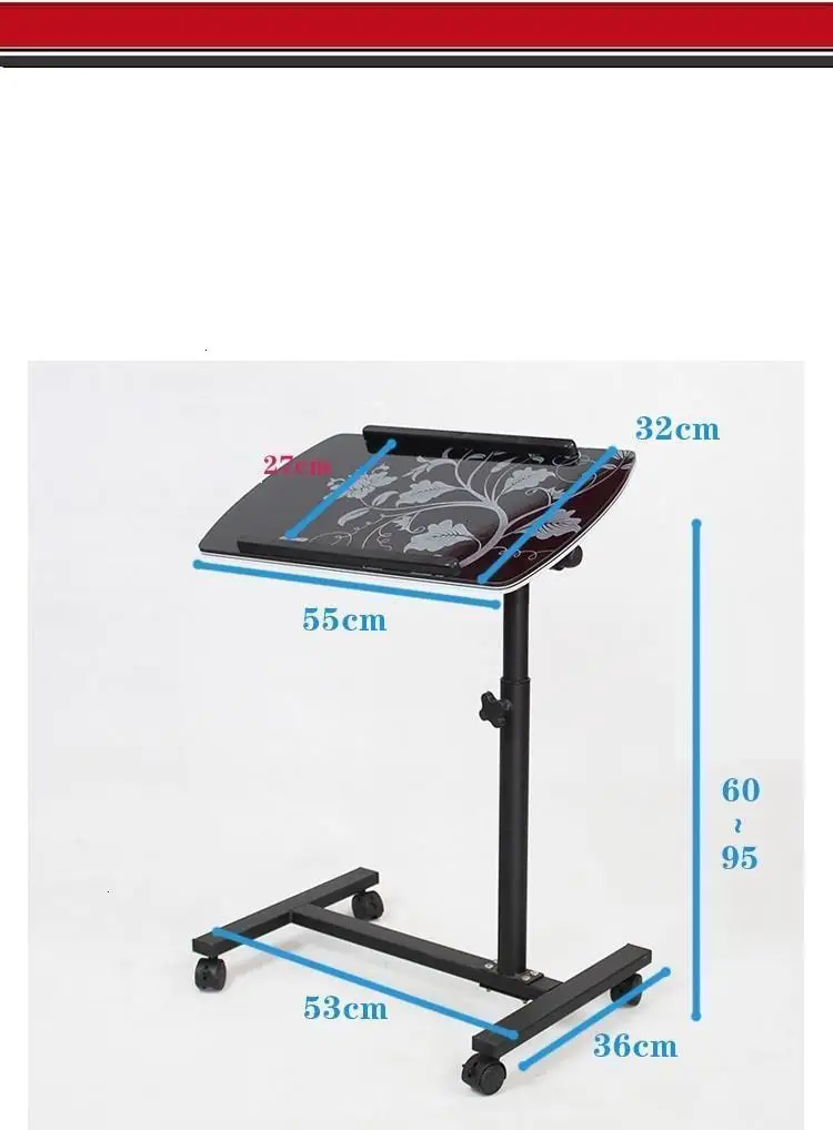 Ufficio Lap Bureau Meuble Para notebook support Ordinateur портативный ноутбук Mesa Tablo регулируемая Таблица исследований компьютерный стол
