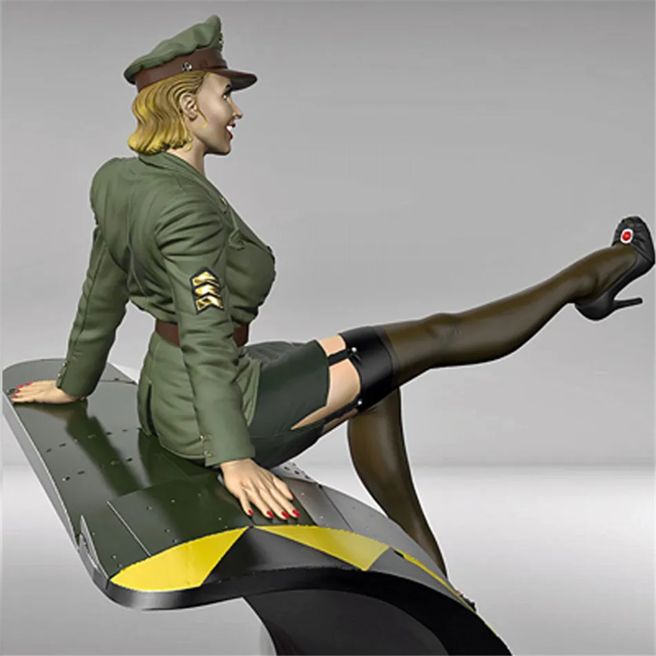 Пин Ап пилот солдат полимерная фигура 1/35 диаграмма масштабной модели набор из