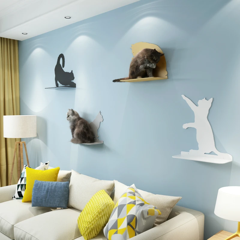 Креативная рамка для скалолазания кошек настенная железная художественная