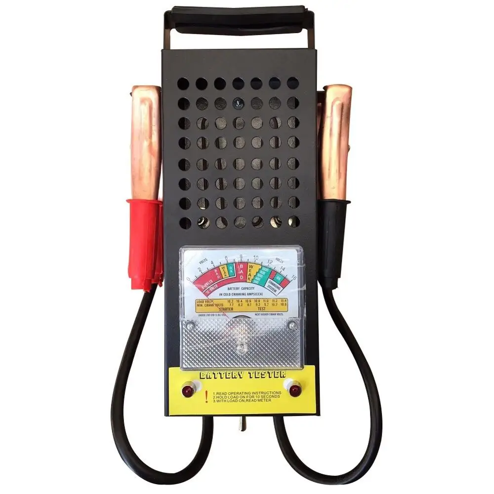 Новый автомобиль Мотоциклетные батареи тестер инструмент 6V 12V Портативный 100Amp