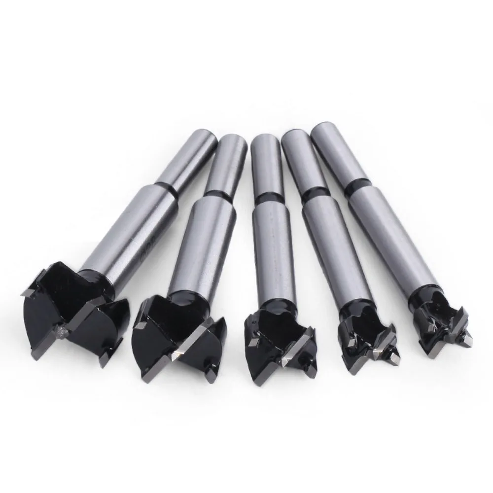 

15-35mm Woodworking Hole Opener Drill Bits Drilling Pilot Holes Hinge Boring Hole Saw Cutter Drill Bit Wood Cutting Tool 5pcs