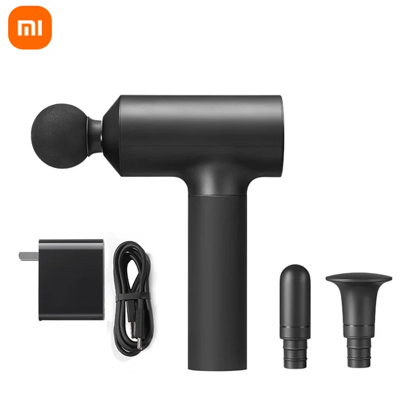 2021 Xiaomi Mijia массажный пистолет Электрический массажер для шеи умный массажа тела