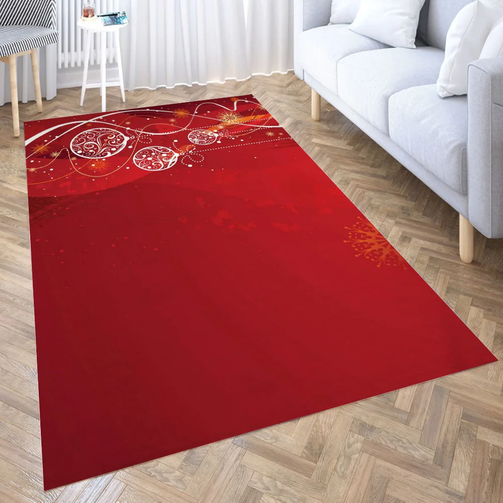 Рождественский декоративный ковер для дома модный простой спальни гостиной