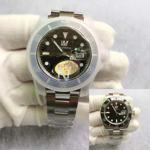 

Noob V3 Mens Watch 50M Waterproof Asia ETA2836 Sapphire Ceramic Bezel Stainless 116610LN Automatic Mechanical Men Wristwatches