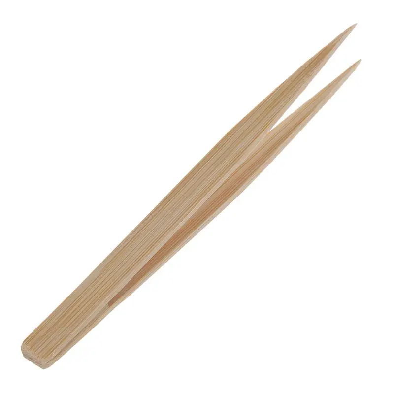 

FashionPointy Tip Bamboo Straight Tweezer Tea Tong Handy Tool