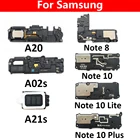 20 шт.лот, звуковой сигнал, громкий динамик, гибкий кабель для Samsung A02 A02S A12 A21S A32 A51 A10 A20 A30 A50 Note 8 10 Lite Plus S21