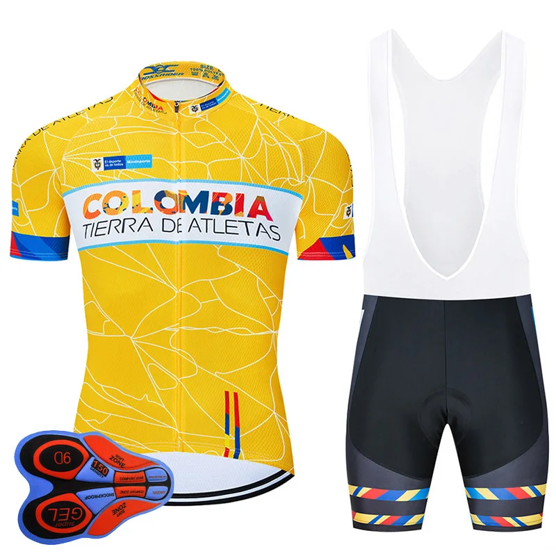 

2023 National Team Cycling Jersey 9D Bib Set Bicycle Clothing MTB Uniform Quick Dry Bike Clothes Mens Short Maillot Culotte Suit