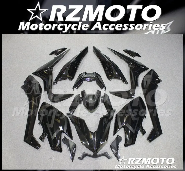 

Injection Mold New ABS Motorcycle Whole Fairings kit Fit for Tmax 530 2017 2018 Tmax530 17 18 Bodywork set Custom black glossy