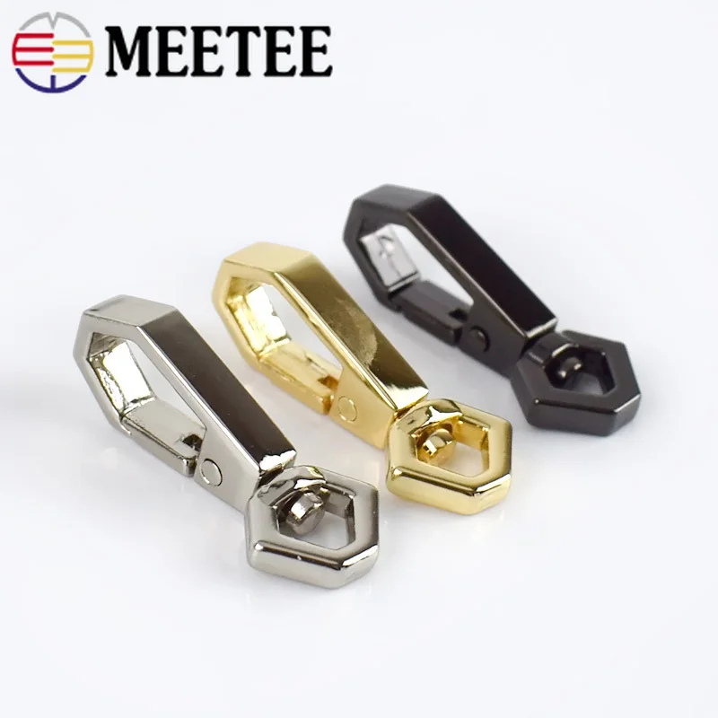 Металлические застежки для сумок 100 шт. 7 мм|Пряжки и крючки| |