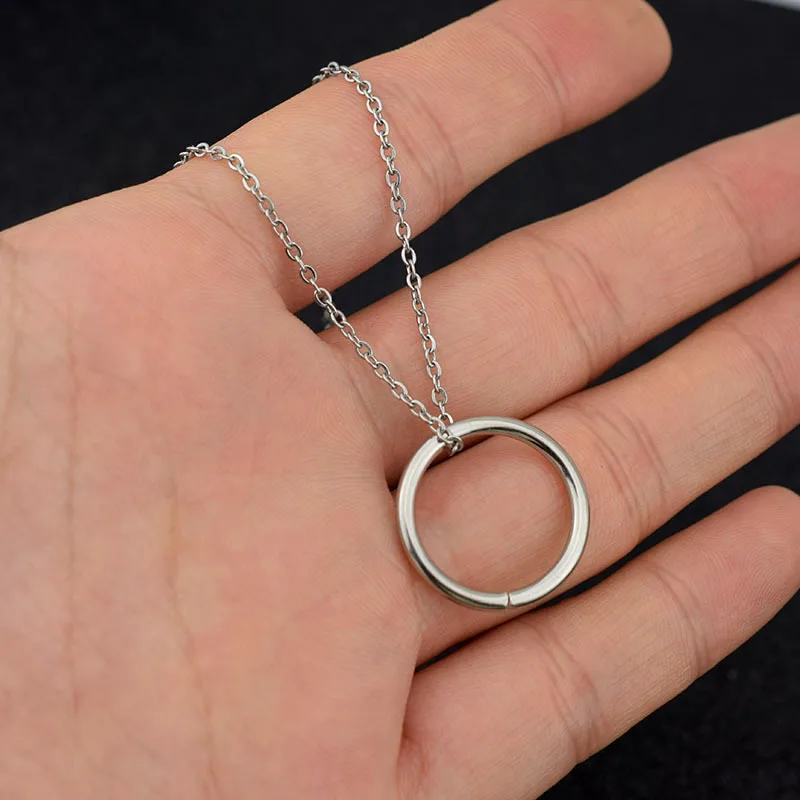 Колье в горошек kpop Bangtan готическое ювелирное изделие из нержавеющей стали цвет