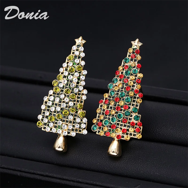 Женская Брошь в виде рождественской елки | Украшения и аксессуары