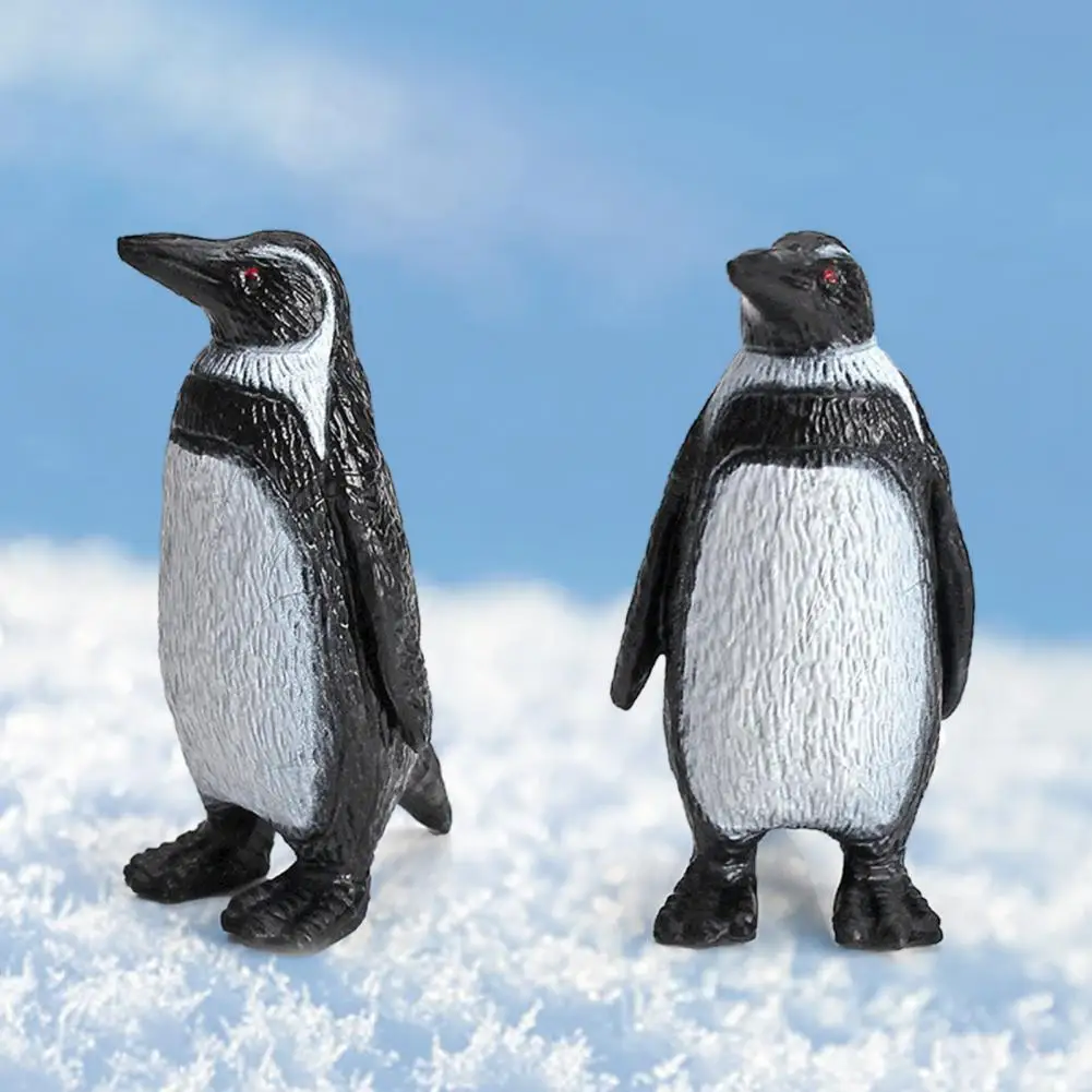 

11Pcs/ Set Penguin Action Figure Useful Assorted Miniature Penguin Figures Rust-proof Vibrant Color Penguin Figure