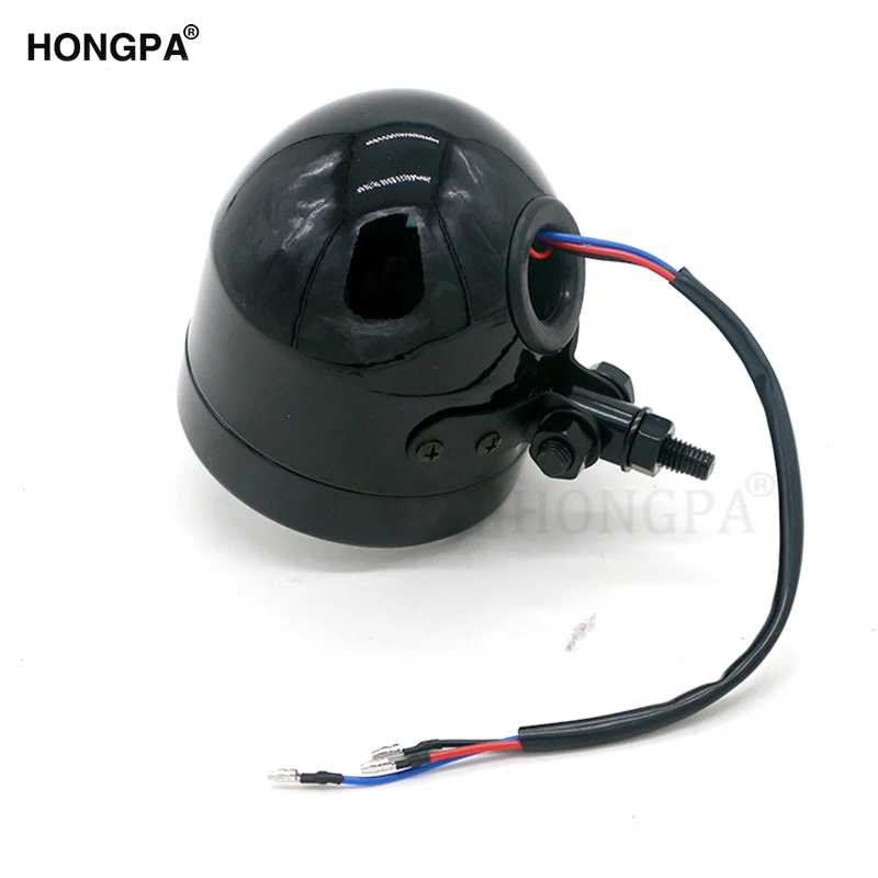 Мотоцикл винтажный на заказ фары противотуманные HS1 12V 35W передние лампы универсальные для CB Streetfighter Cafe Racer Bobber Chopper включены.