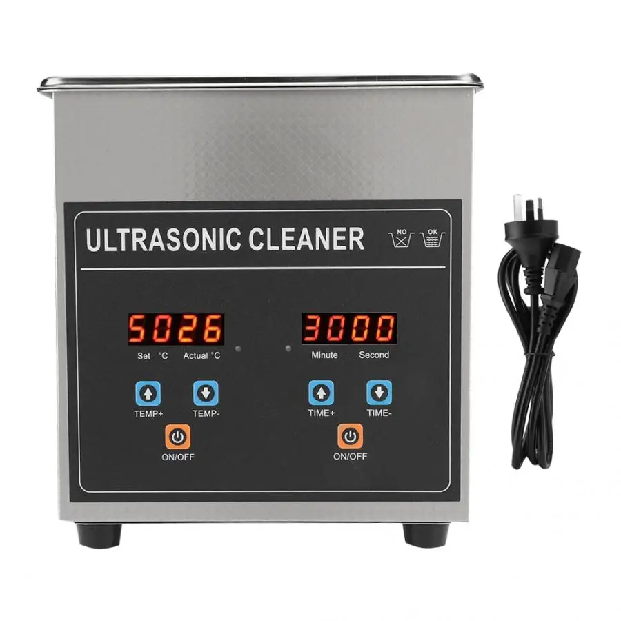 Инструмент для ювелирных изделий профессиональный ультразвуковой очиститель 2 л
