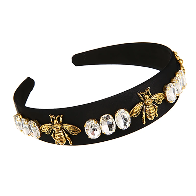 

ZHINI 2021 красочная фотосессия для женщин Роскошные блестящие мягкие бриллиантовые кристаллические повязки для волос аксессуары для вечерние