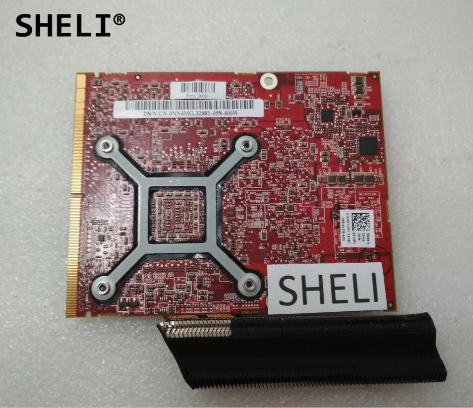 SHELI  Dell Alien-ware M17x R2 HD 4870 4870M  1G   2TKKD 2YVP1 02YVP1