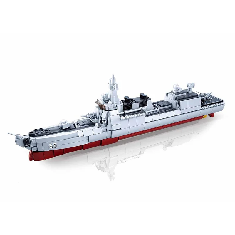 

Конструктор "военный корабль", 618 шт.