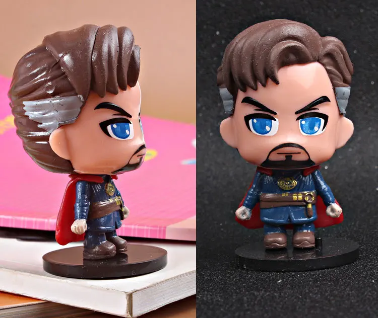 Q Edition игрушка Manway 3 Модель Мститель сталь Человек паук кукла Халк Гараж Комплект