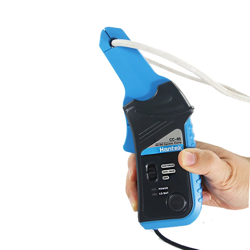 Hantek CC-65 AC/DC токовые клещи для цифровой мультиметр осциллограф 20 кГц пропускная