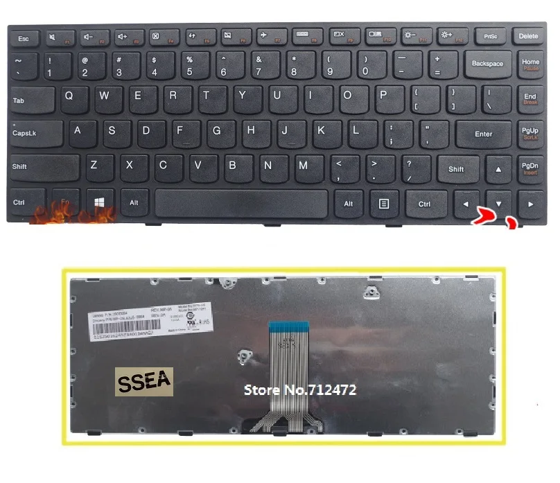 

Новая клавиатура для ноутбука Lenovo