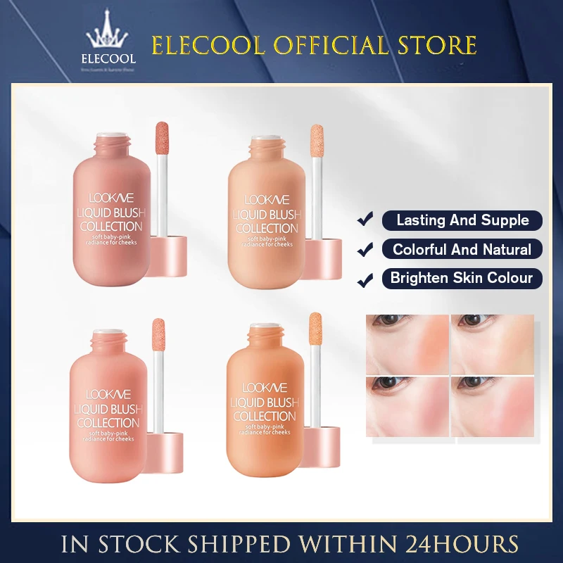 

Liquid Blush Bottle Natural Rosy Cheek Lasting Matte Blusher Skin Tint Brighten Skin Tone Face Makeup Waterproof Cosmetics TSLM1