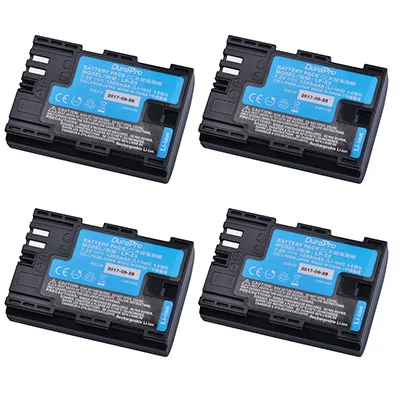 2 шт. LP-E6 LP-E6N LP E6 камера батарея сделана с японскими ячейками для Canon LP-E6 EOS 5DS 5D Mark II Mark III 6D 7D 60D 60Da 70D 80D - Цвет: 4 Battery