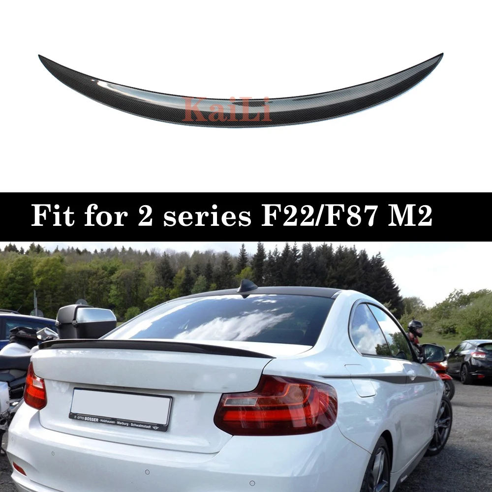 Для BMW 2 серии F22 спойлер качественный из углеродного волокна губа Coupe &amp F87 M2 220i M235i