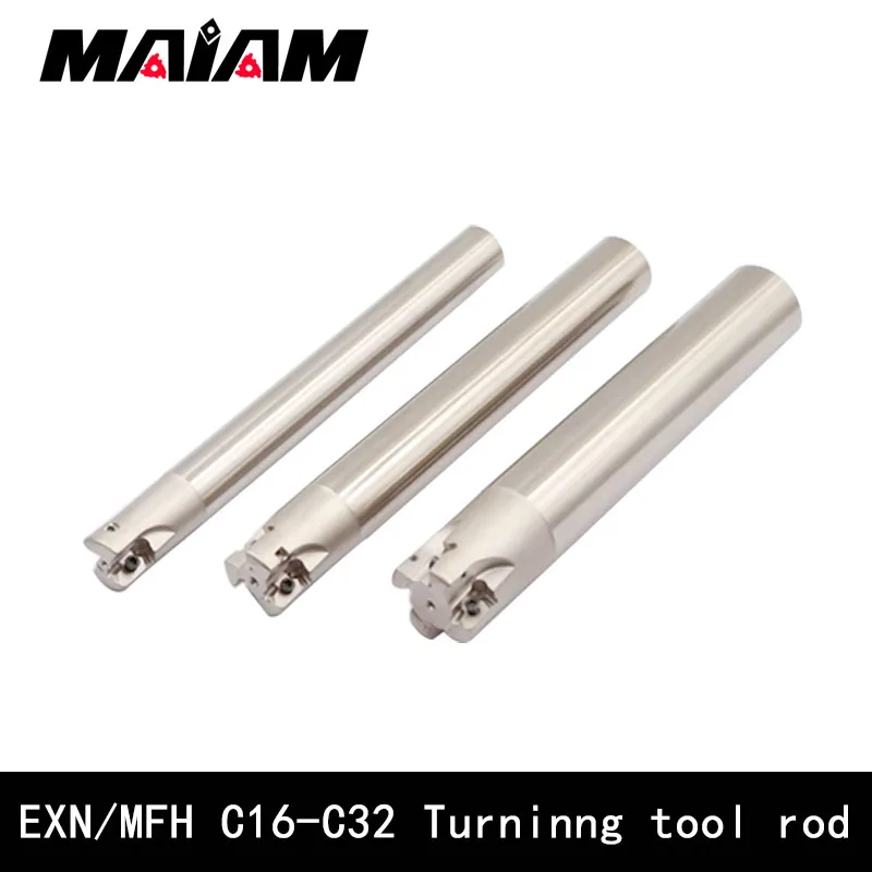 

EXN03R/MFH03R 16 17 20 25 32 35 Milling cutter rod Use insert LNMU0303ZER LOGU030310 Fast-feed anti-vibration milling cutter