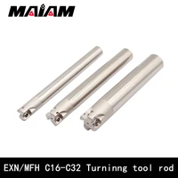 exn03rmfh03r 16 17 20 25 32 35 milling cutter rod use insert lnmu0303zer logu030310 fast feed anti vibration milling cutter