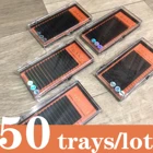 50 лотковпартия, накладные ресницы из искусственной норки