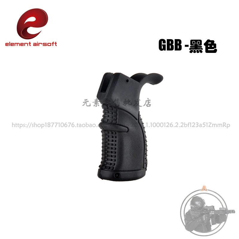 MP01208-BK Элемент a \ аксессуар AGR-43 задняя рукоятка применима игрушечный водяной пулемет(M16/M4/AR15/HK416) тактическая нейлоновая ручка лучший подарок LI46 - Цвет: MP01208-BK