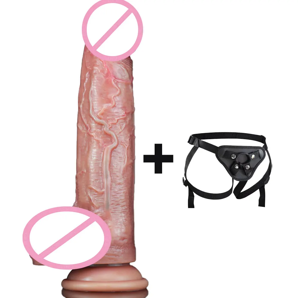 

Soft Dildo Realistic Suction Cup Penis Lesbian Strapon Faloimitator Big Dick Huge Silicon Dildos For Women Gay Dildio Sex Toys