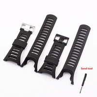 new strap for suunto ambit 1 2 3 2r 2s 24mm mens watch rubber band screwdriver watch accessories