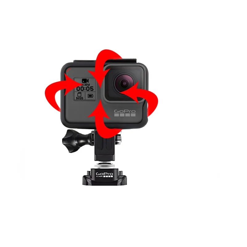 Оригинальная экшн-камеры Gopro 360 ° шаровой шарнир пряжки шарнирное крепление с