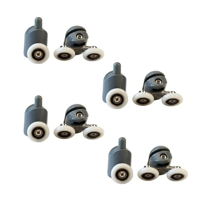 8 шт./компл. регулируемые душевые кабины раздвижные двери для ванной |