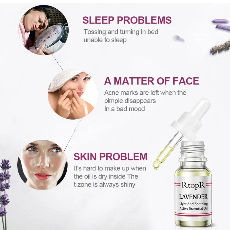 Эфирное масло лаванды для диффузора ароматерапии мята лимон лаванда