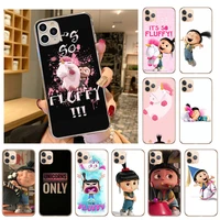 phone case for iphone 13 11 12 pro xs max x xr 7 8 6 6s plus se2020 my fluffy unicorn agnes silicone tpu soft case cover coque