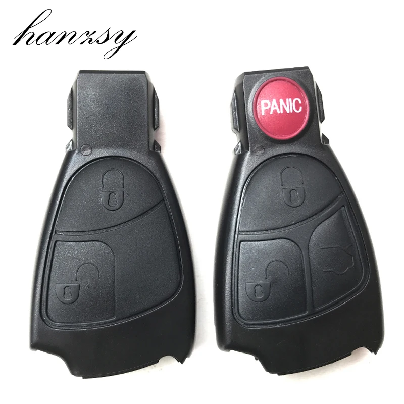 

2/4 Button Remote Key Fob Case For Mercedes Benz A B C E S GML CL CLS CLA CLK ML SLK Class W203 W204 W211 Replacement Auto key