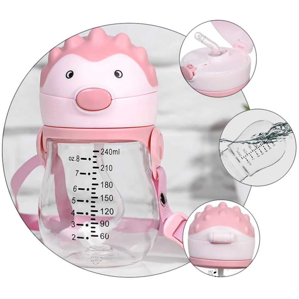 

1Pc Baby Straw Cup Drinking Feeding Cup Newborn Drink Cup Water Holder