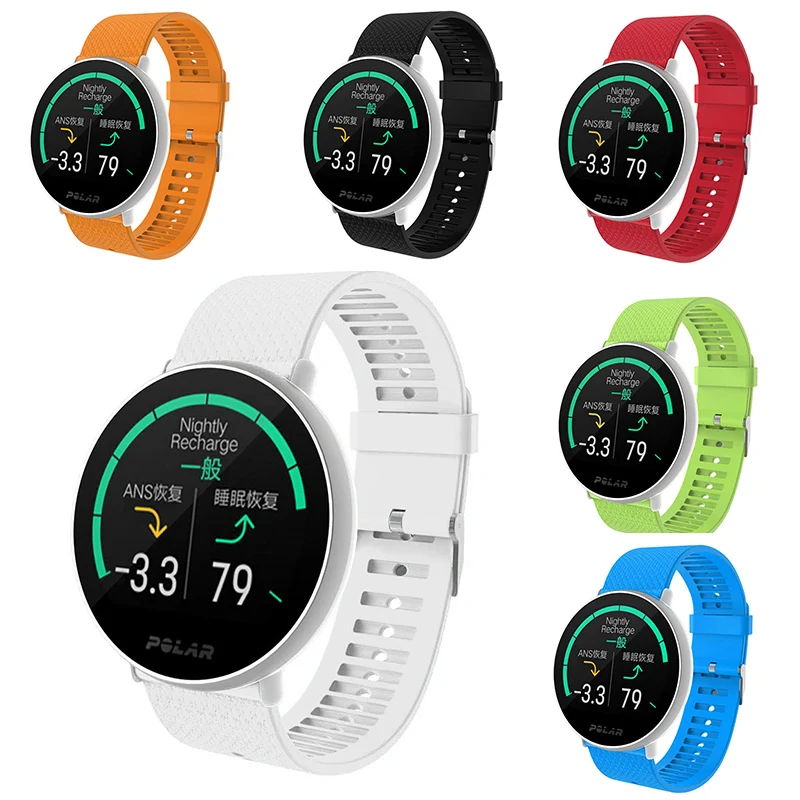 Boneng Polar Ignite ремешок для часов сплошной цвет лаконичный спортивный смарт-ремешок