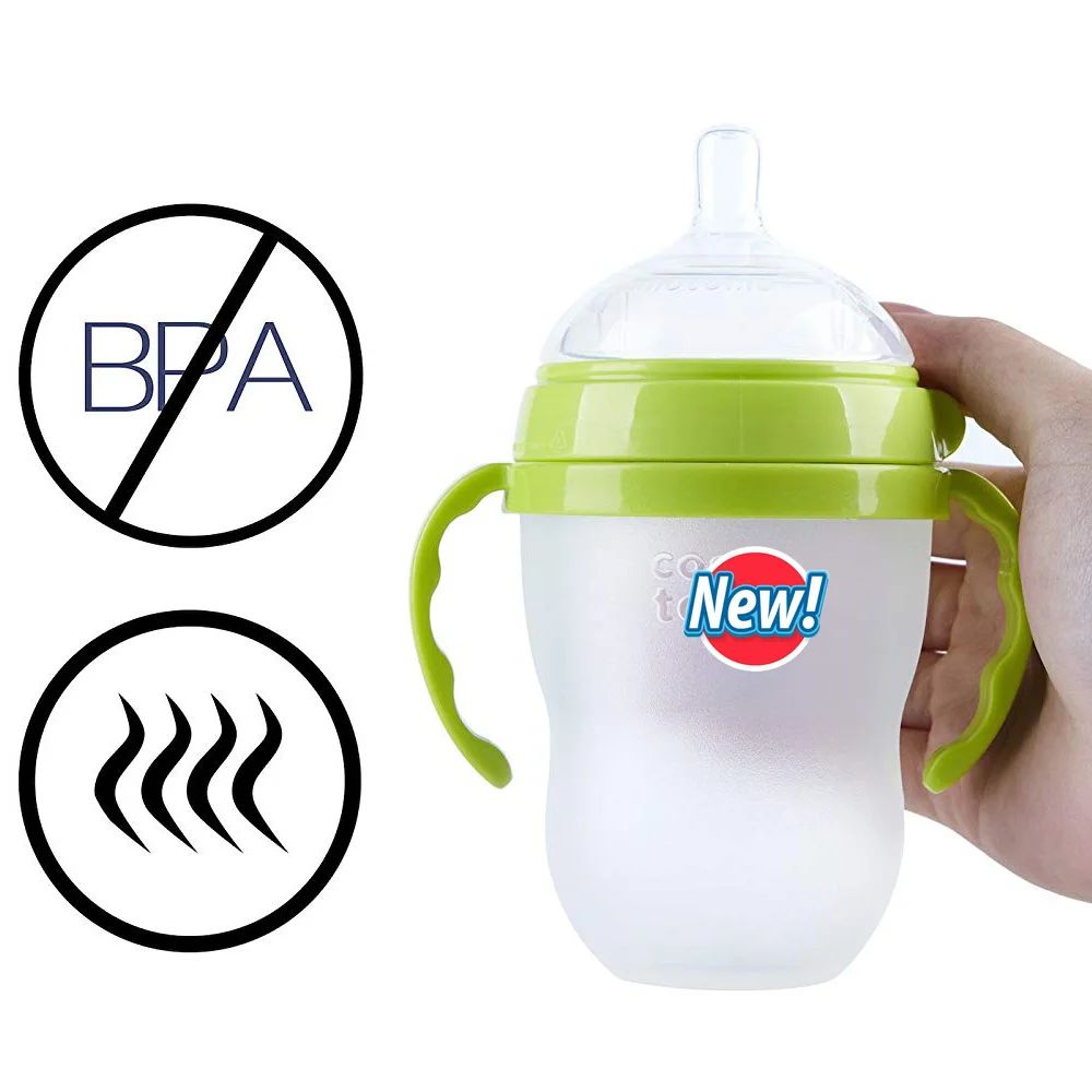 Аксессуары для бутылочек с крышкой совместимы Comotomo детские бутылочки | Мать и