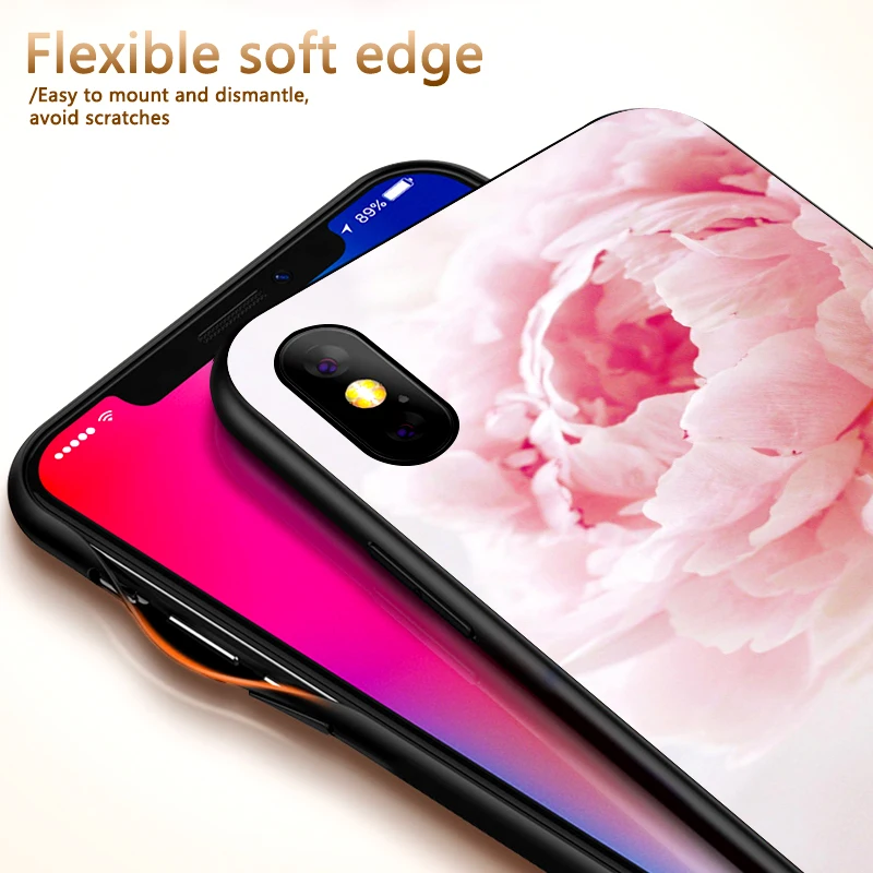 rose lily Phone Case For Xiaomi Mi6 8 Lite SE MAX 3 9E 5X 6X F1 A1 A2 6 Soft Silicone Cases Cover | Мобильные телефоны и