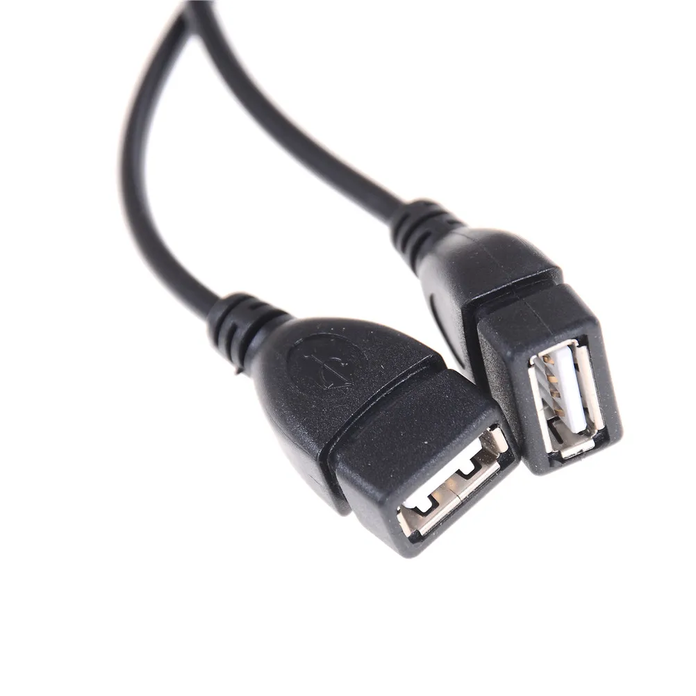 USB 2 0 A 1 штекер на двойных разъема для передачи данных адаптер питания Y-образный