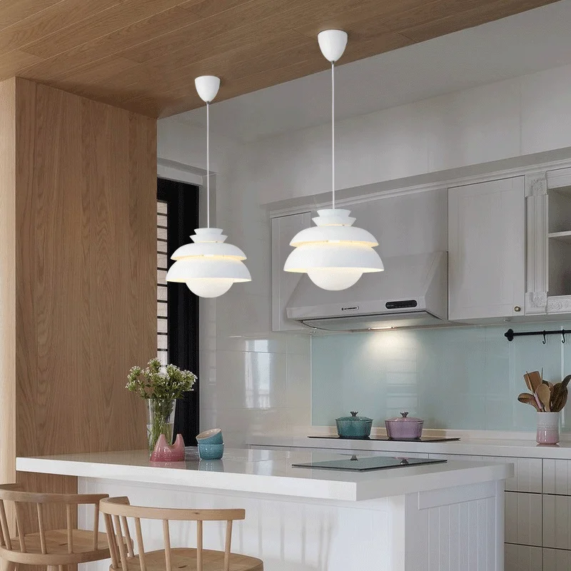 Скандинавская Минималистичная Датская Классическая потолочная лампа