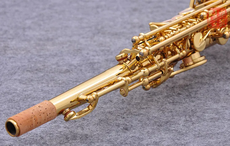 Сопрано-саксофон изготовленный в Японии высококачественный прямой из никеля и