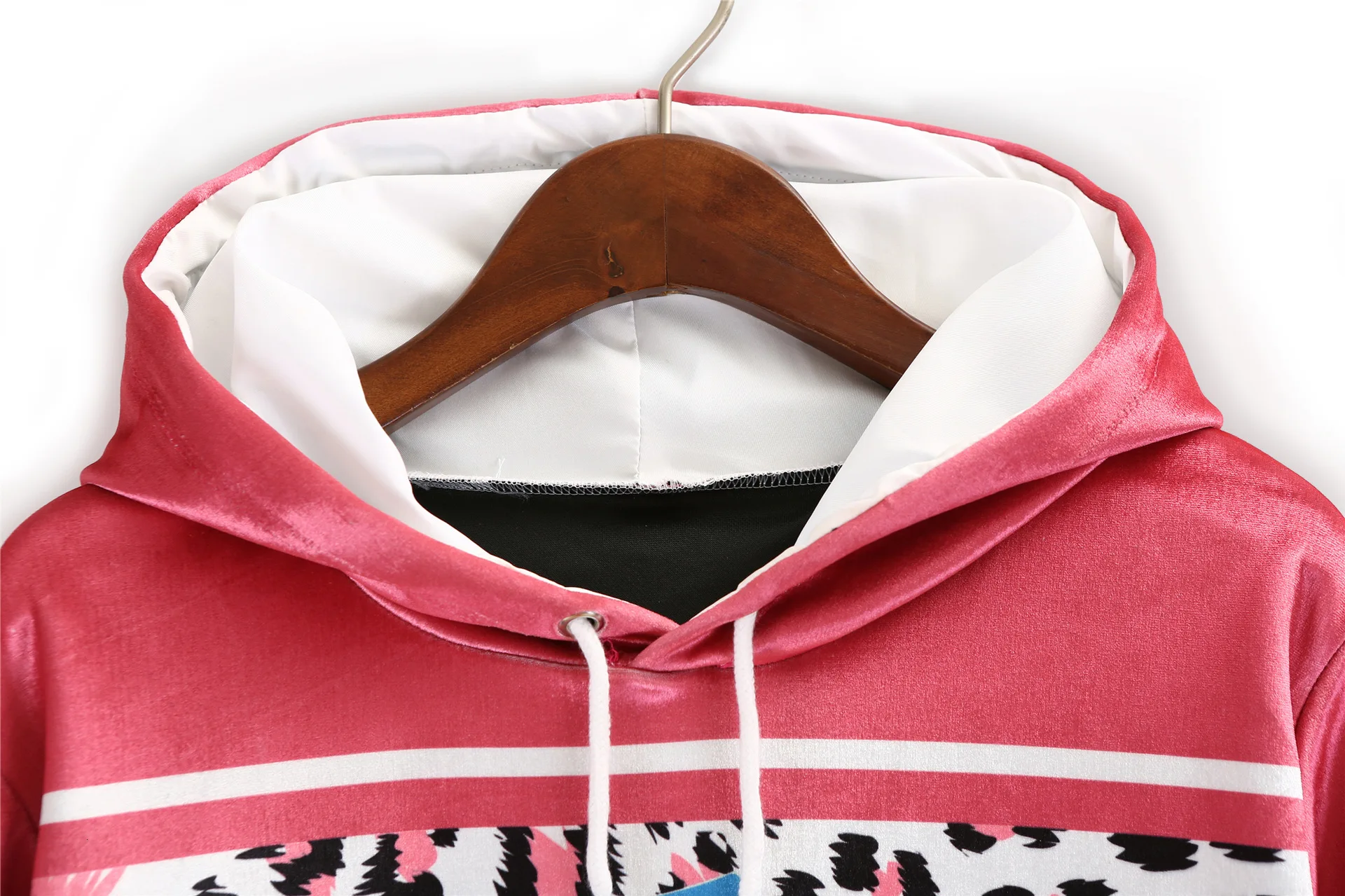

Vefadisa Cartoon Print Women Sweatshirt 2020 Autumn Hoodie Pullover Coat Long Sleeve VELOUR Women Sweatshirt Loose QYF717