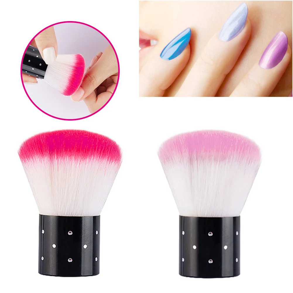 

Nail Art Brush Nail Duster Collector Beauty Remove Powder Cleaner for Acrylic UV Gel Nails Polish Manicure Care Accessories