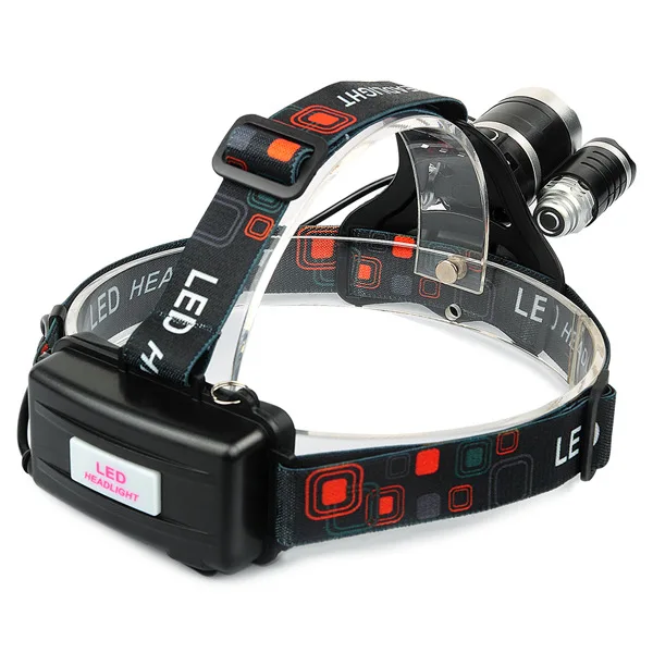 Мощный яркий светодиодный налобный фонарь мощный водонепроницаемый сильный