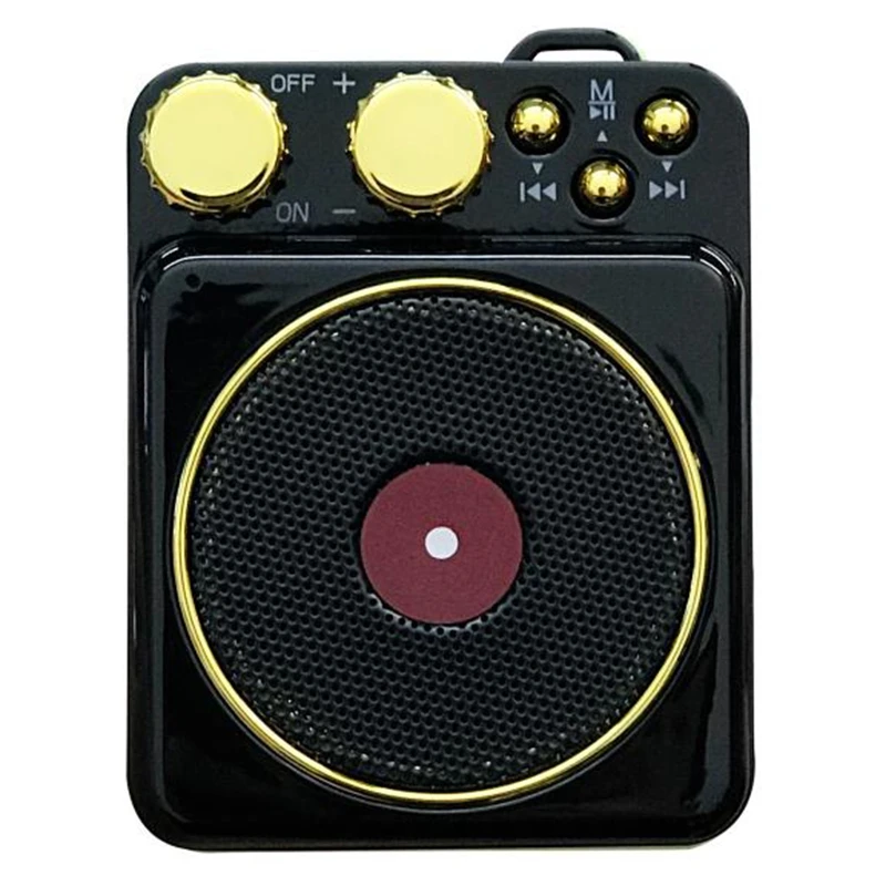 Портативная Bluetooth Колонка в европейском ретро стиле с поддержкой TF